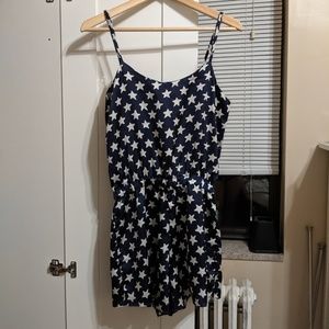 Star Print Romper